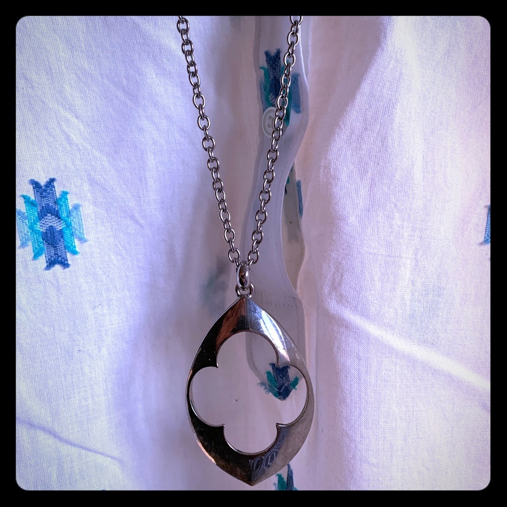 Silver Tahari Pendant Necklace